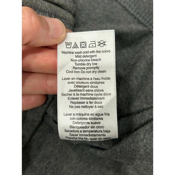 Danskin Gray Full Zip Athletic Jacket With Pockets Sz Medium - Picture 8 of 11